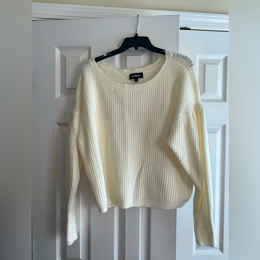 Express Knit Balloon Sweater